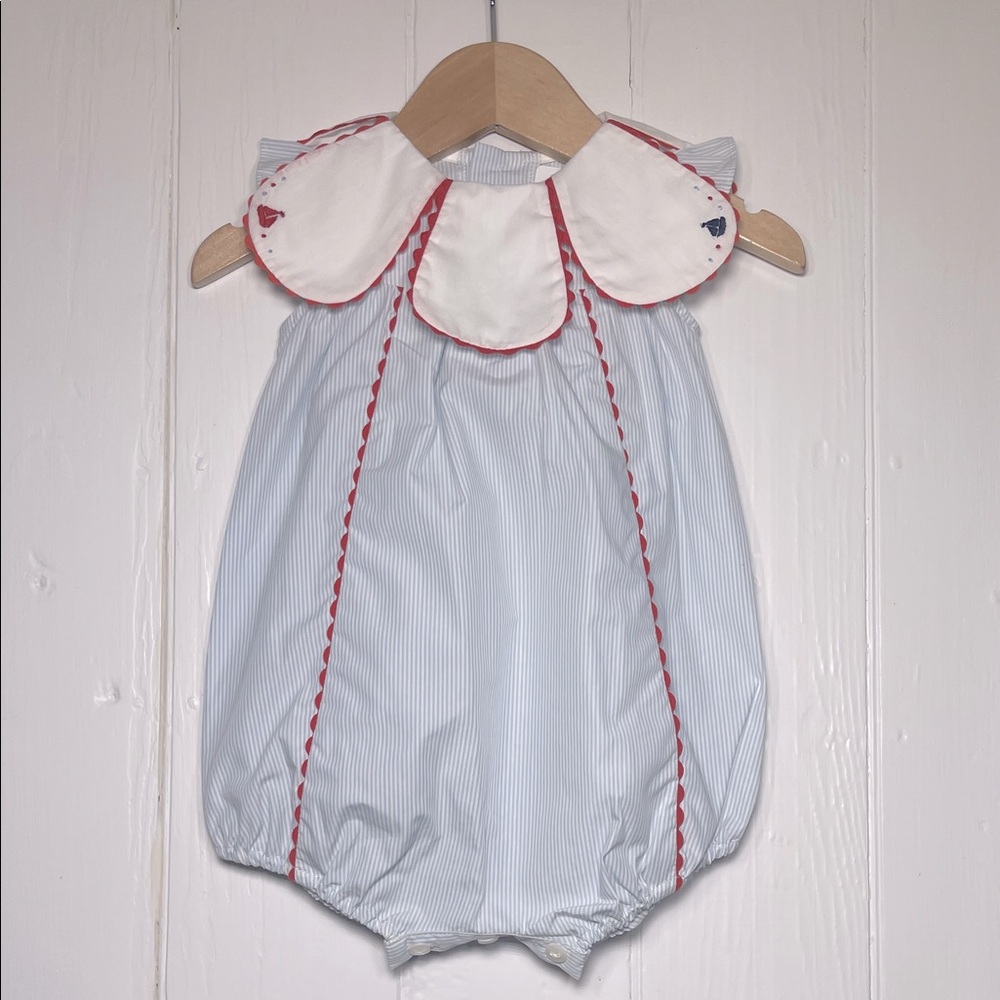 THE BEST DRESSED CHILD SOPHIE & LUCAS EUC/LN Girls Petal Collar Bubble